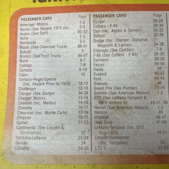 Precision Tune Guide 1965-79 Ignition Tune-up Specifications Passenger Car Truck - Picture 4 of 10